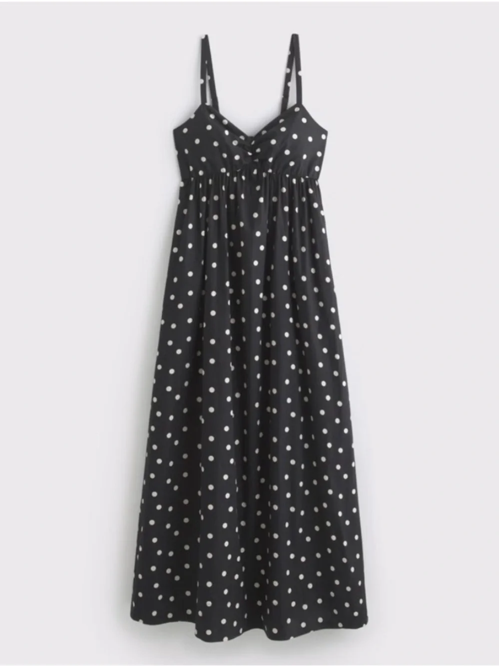 NWT Abercrombie & Fitch Sweetheart Babydoll Maxi Dress